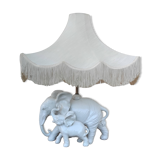 Elephant Bedside Table Lamp Elephant Pagoda Vintage 80s