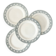 Iron earth dessert plates Salins