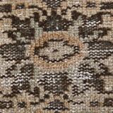 59s Orange & Brown Vintage Rug 122x216Cm