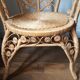 Peacock rattan chair