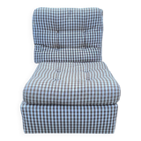 Vintage fabric armchair