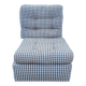 Vintage fabric armchair