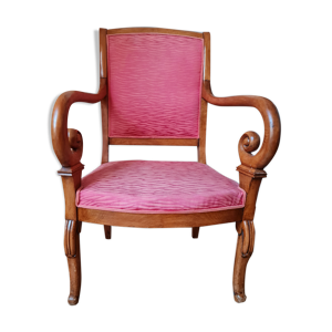 fauteuil acajou