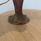 Lampe tulipe pâte de verre