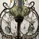 Large Crystal Multicolored Chandelier 1950’s