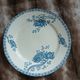 10 antique flat plates in ironstone