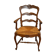 Straw armchair style Louis XV oak