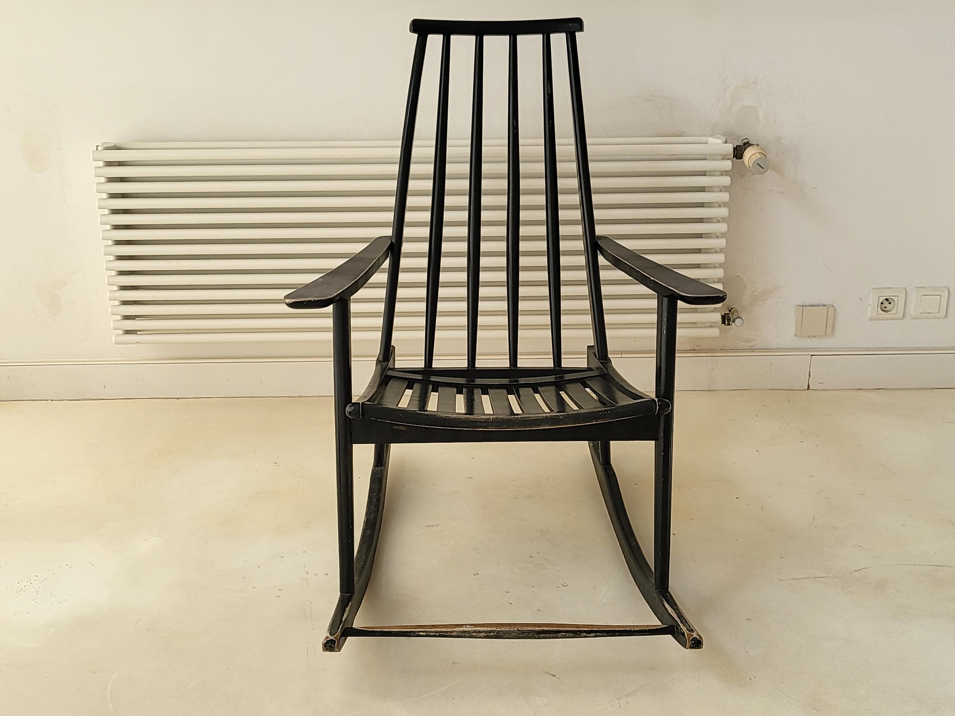 Vintage rocking-chair 1960