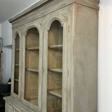 Double-body bookcase
