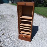 Curtain filing cabinet