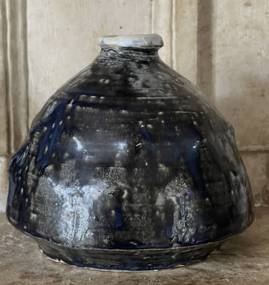 Vase en céramique émaillée - Signé - Israël - 2002
