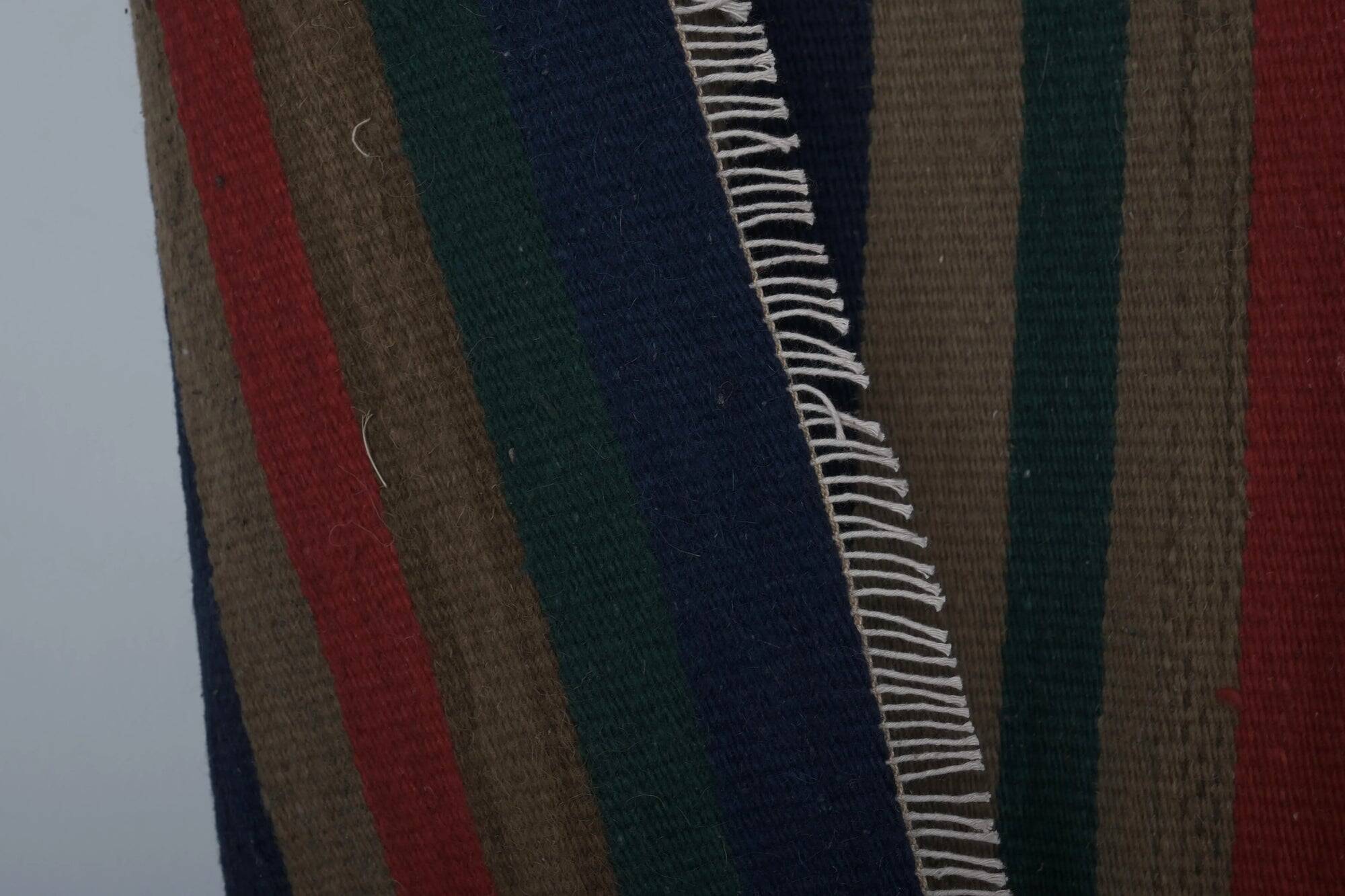 Vintage Turkish kilim, handwoven, 303x343 cm.