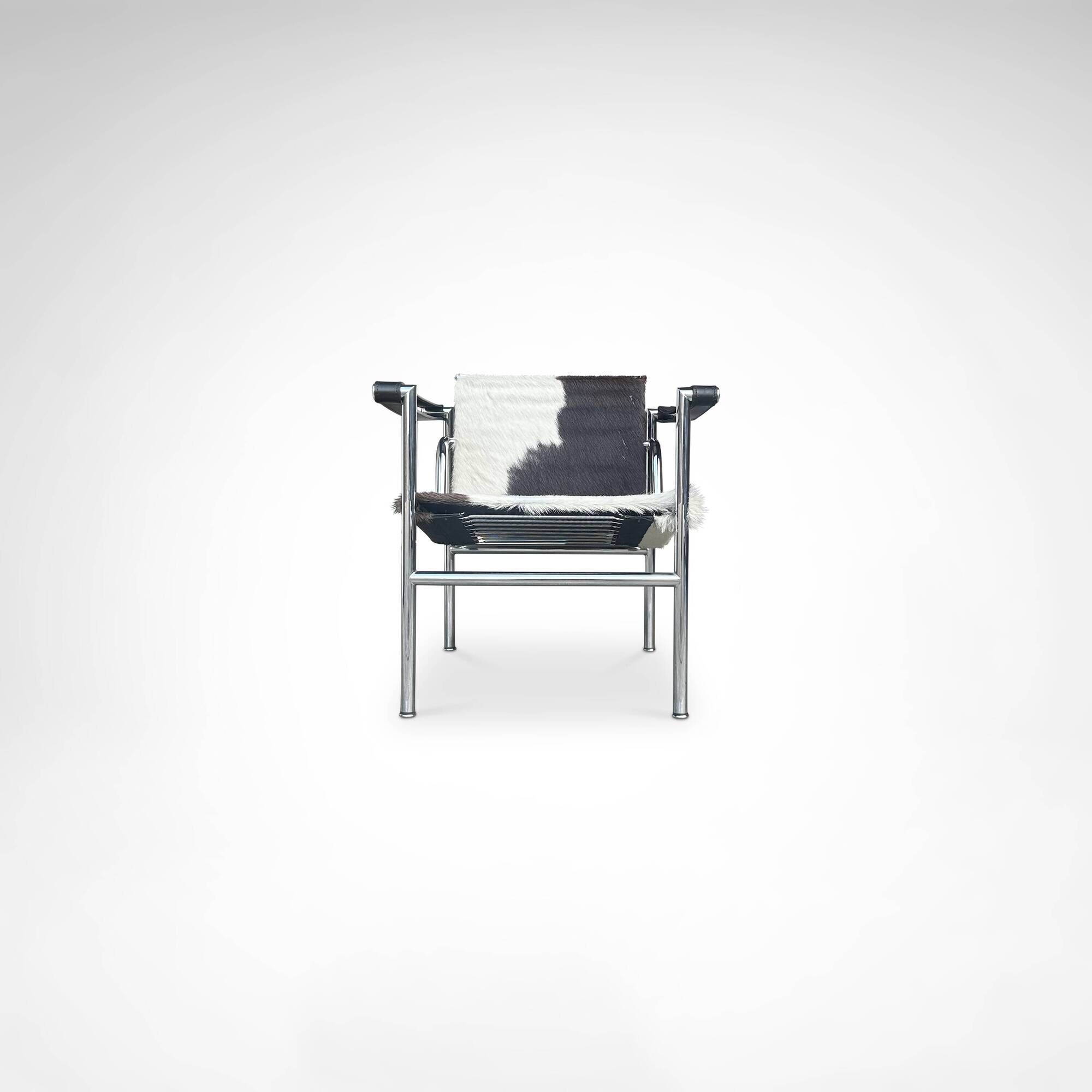 LC1 ponyskin armchair by Le Corbusier et al for Cassina 1980s