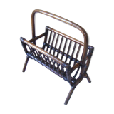 Reviews holder in rattan 70s