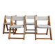 Set of 4 'Kon-Tiki' Folding Chairs by Gillis Lundgren for IKEA 1970s