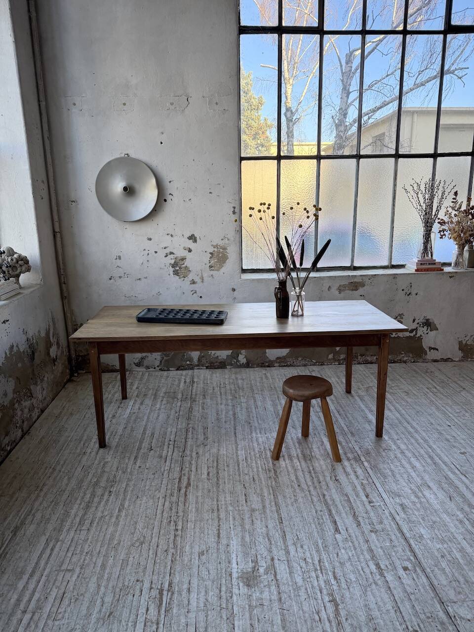 Oak farmhouse table 200cm