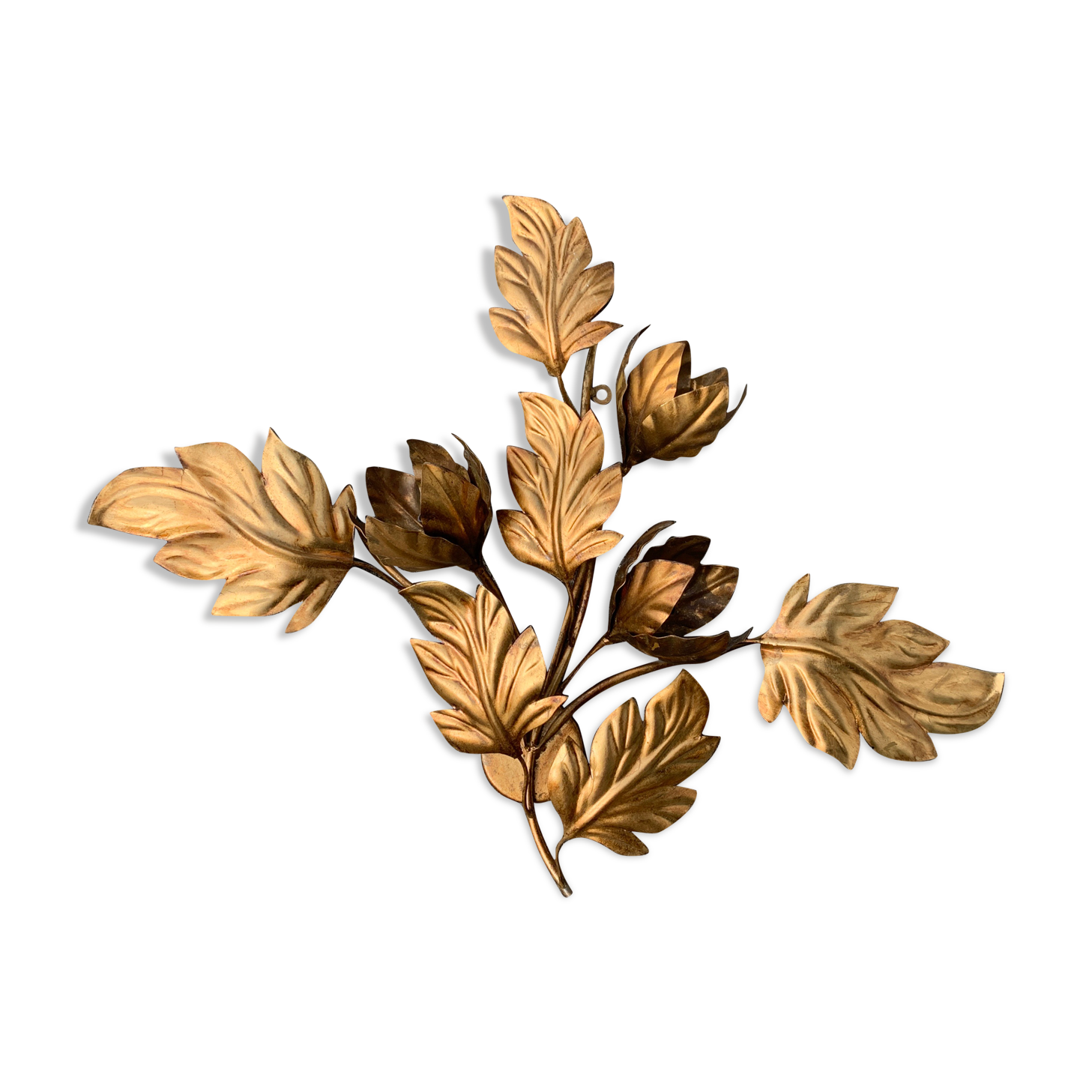 Applique italienne en métal doré