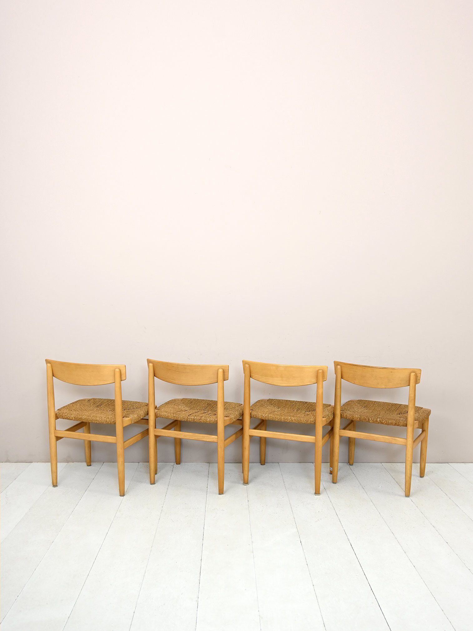 Set of 8 chairs by børge mogensen for karl andersson