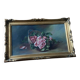 Antique painting - still life with roses - oil painting - 1940s