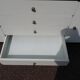 Wooden Sideboard - "Stollenlinie Brasilia" - German - 1960 - White - Black