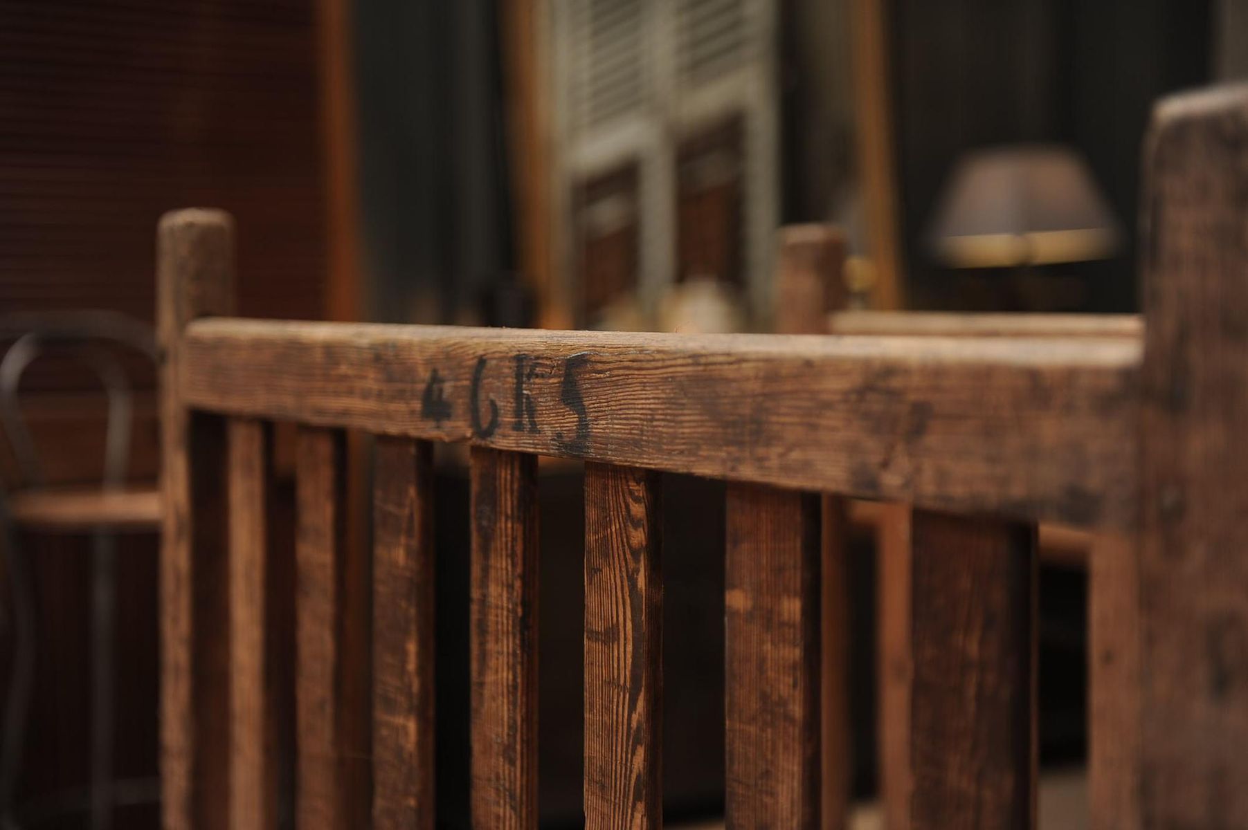 Factory trolley for 1940s fir textile