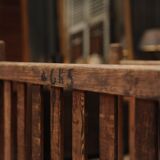 Factory trolley for 1940s fir textile