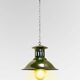 Classic green nautical barn pendant light