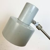 Grey Industrial Factory Office Desk Lamp from Elektrosvit, 1970s