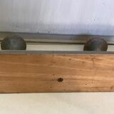 Patinated wooden coot rack