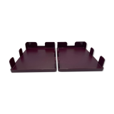Pair of briefcases by Ettore Sottsass for Olivetti, Italy 1970's