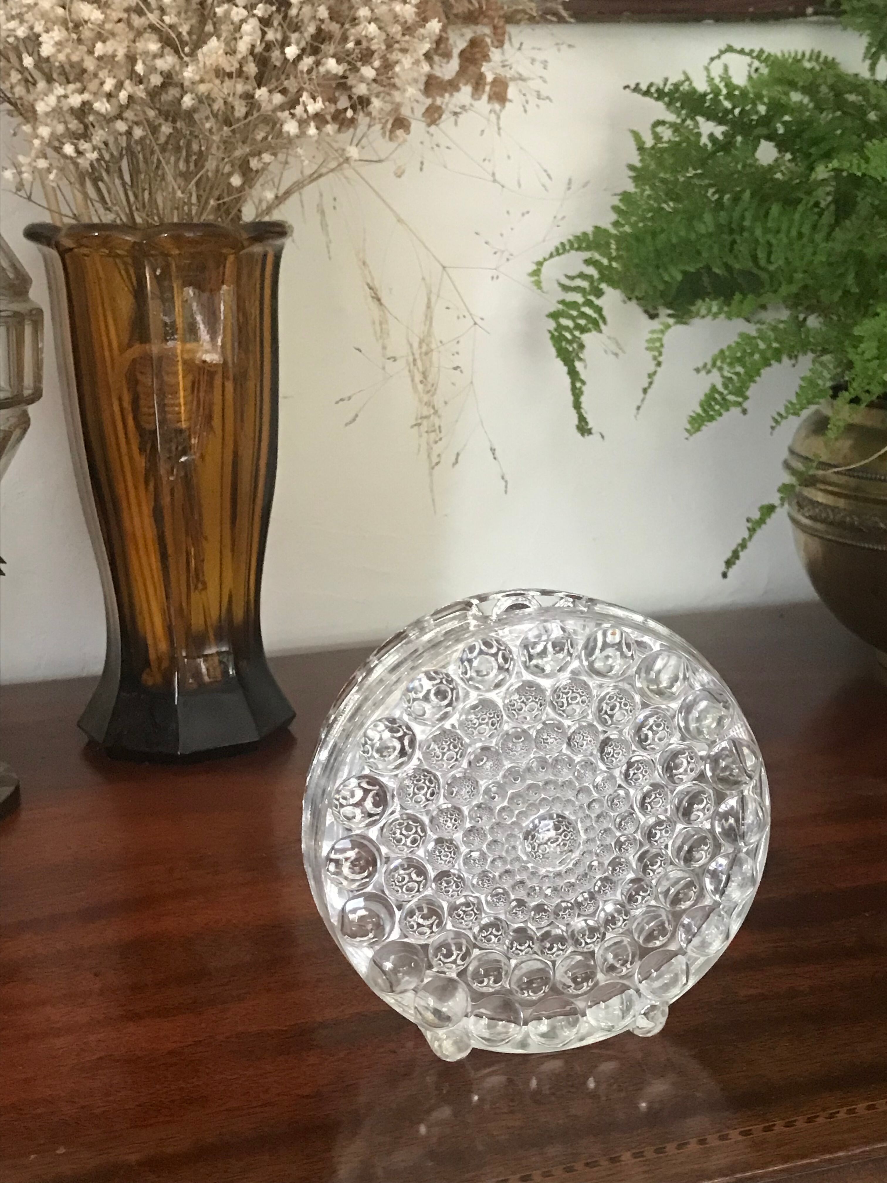 Vase en cristal de Beyer 1960