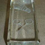 Badminton trophy paperweight