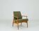 Lounge Chair Vintage Green Corduroy Vintage Design