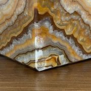 LAMP 1970 ON ONYX FOOT DESIGN FRENCH WORK MARMARA