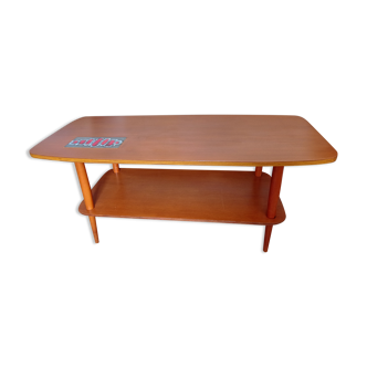 Vintage table two trays