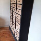 Trade cabinet 30 drawers handles bronze shells