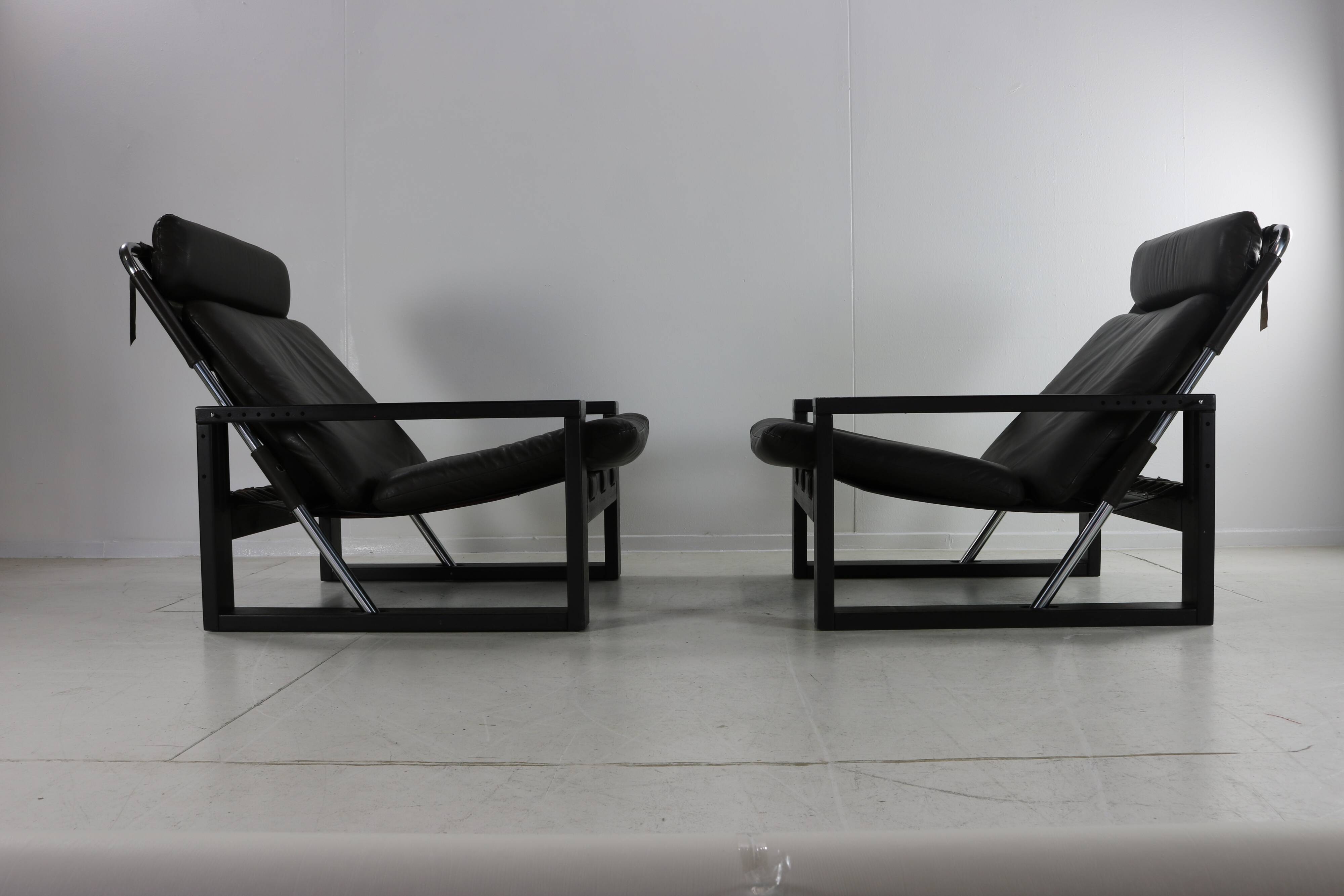 Ensemble de deux chaises longues de Sonja Wasseur