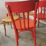 Set of 6 vintage bistro chairs