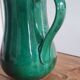 Enamelled stoneware pitcher