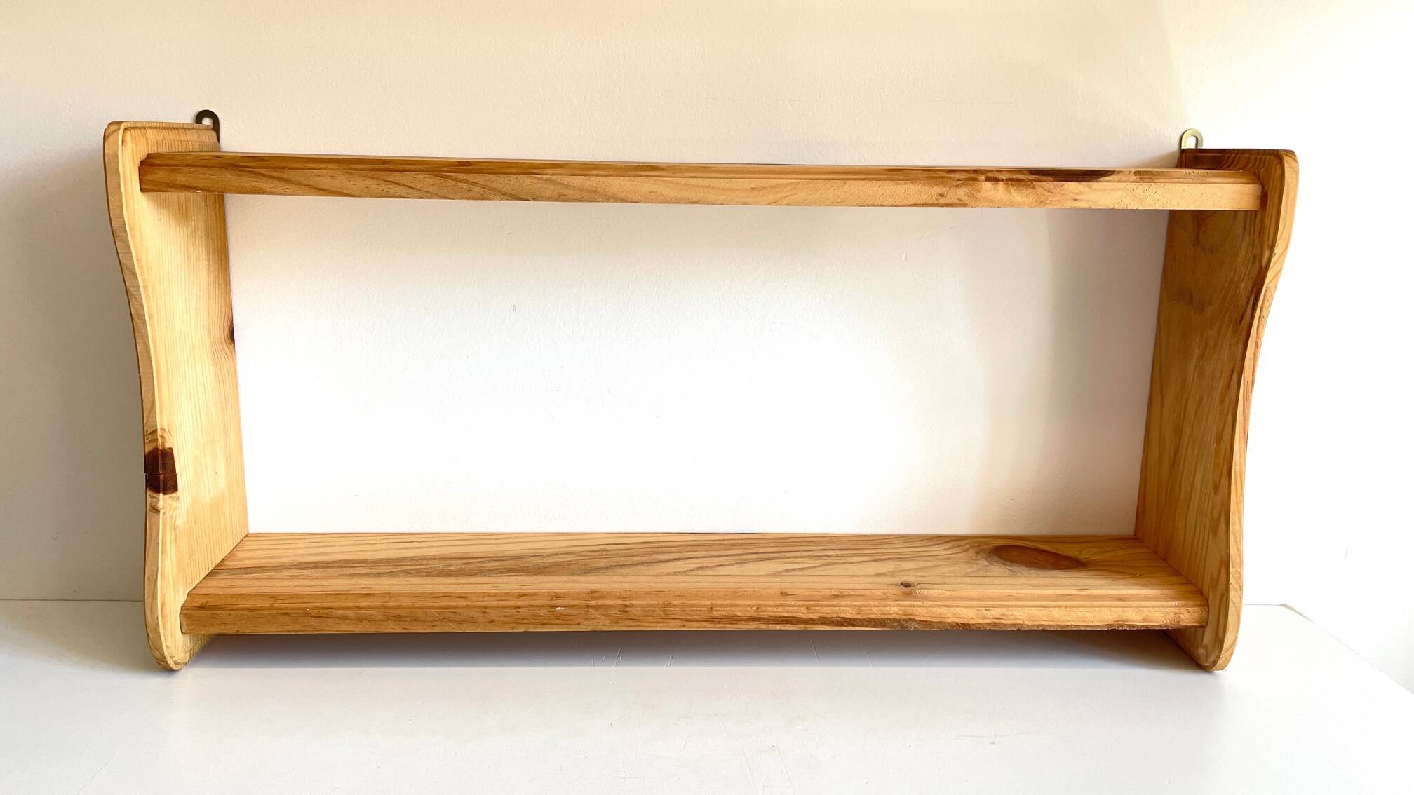 Vintage wooden shelf