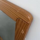 80s Regain pine mirror
