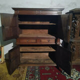 Buffet walnut period Louis XIII