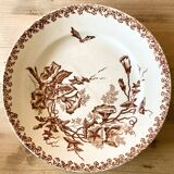 Assiettes terre de fer