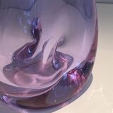 Vase piriforme en verre