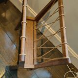 Vintage Scandinavian magazine rack