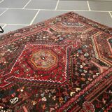 Oriental carpet old handmade wool, 157x105 cm