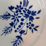 6 antique Badonviller dinner plates