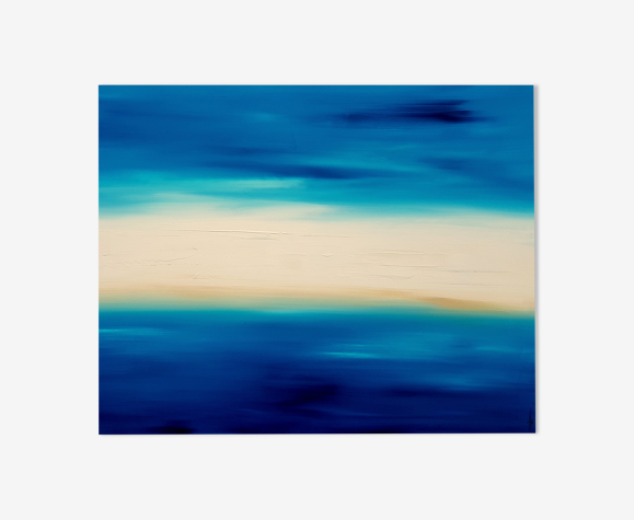 Tableau peinture abstrait "kos"