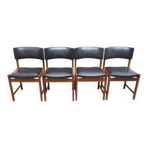 ensemble de 4 chaises