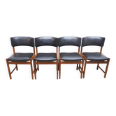 Set of 4 vintage dining chairs, 1960s